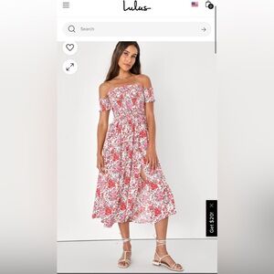 Lulu’s Floral Maxi 🌺